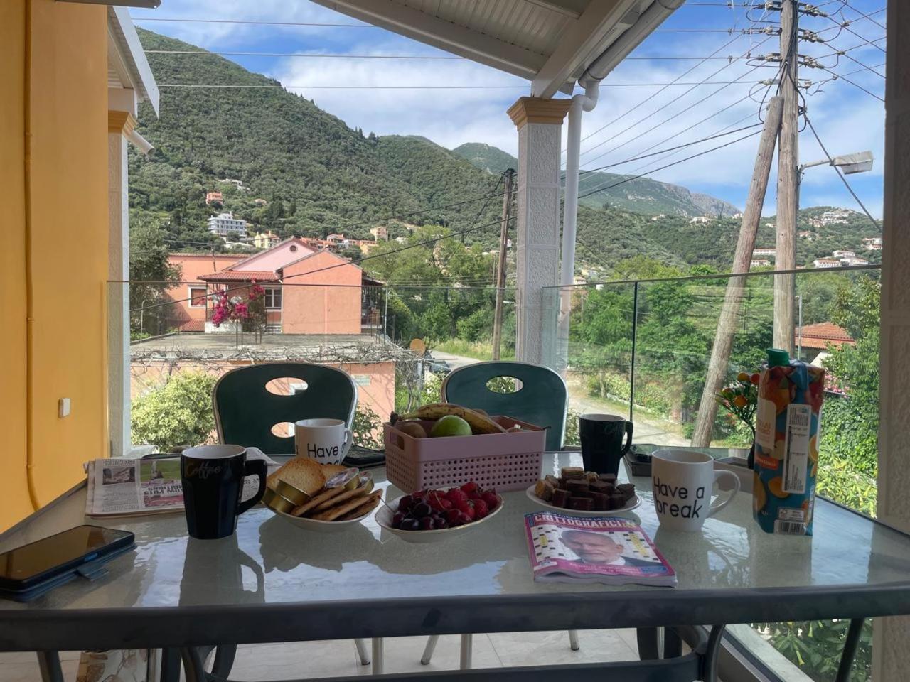 Ferienwohnung Corfu Dream Fani Ypsos Exterior foto